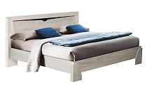 двуспальная кровать, Кровать 33.08 с настилом Лючия ш. 1200